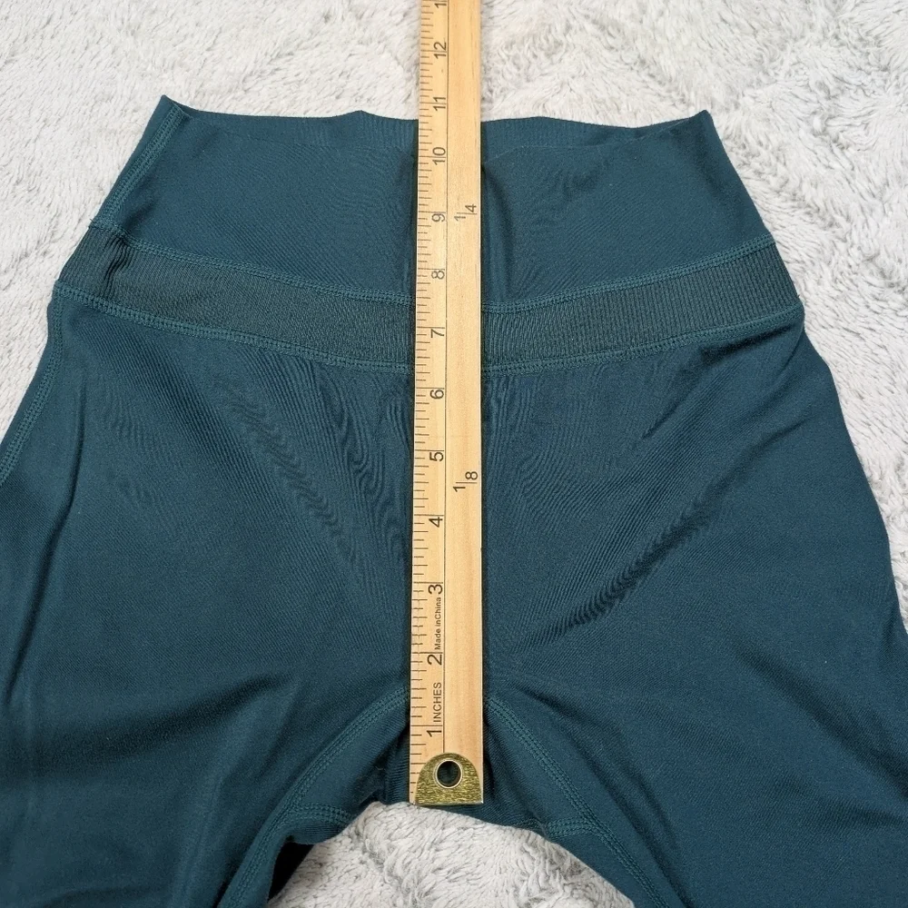 Alphalete Leggings Women's XS Green Dark Pine Alphalux Harmony Gym Train